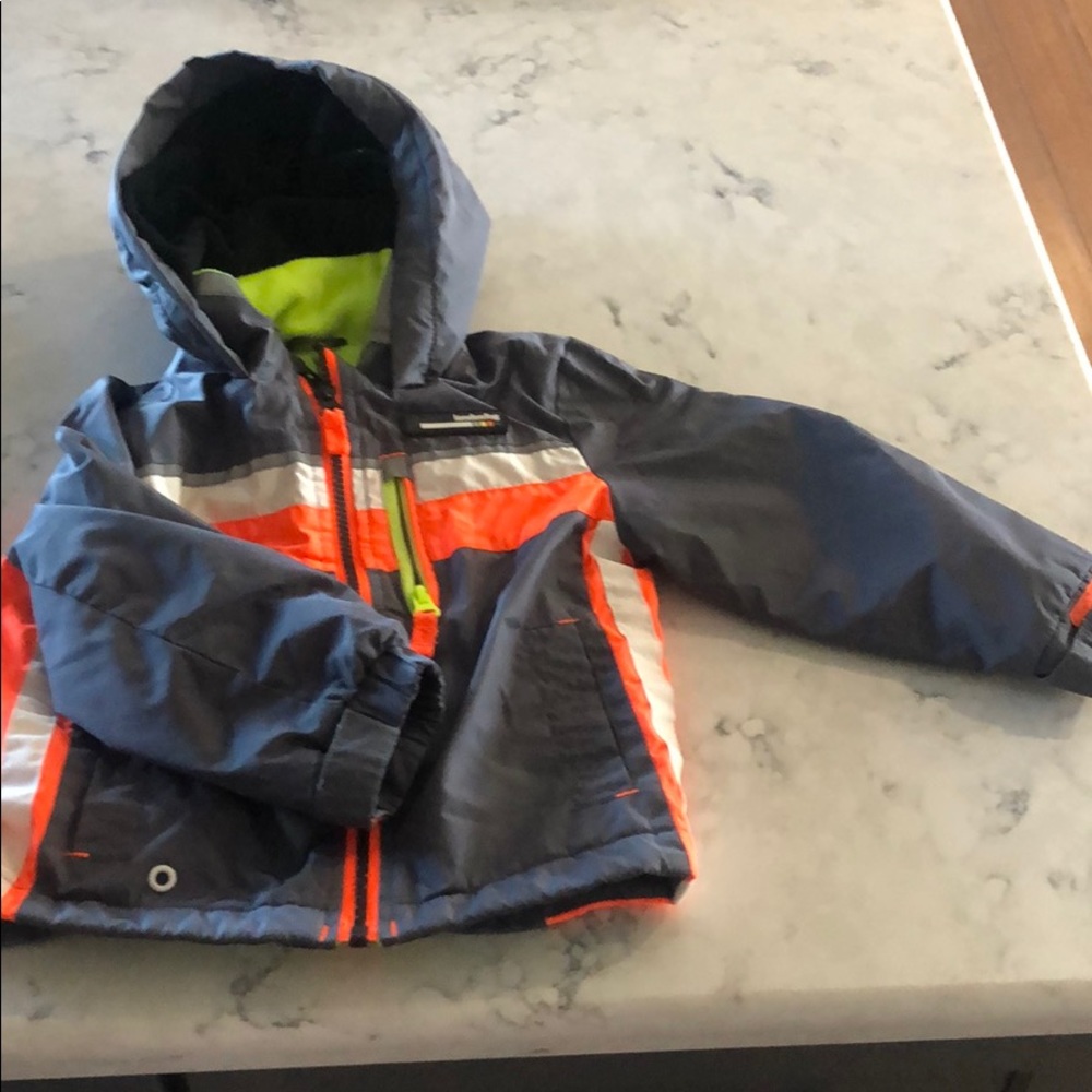 Warm rain jacket